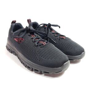 Skechers Men's Size 9 Black & Red Athletic Sneakers
